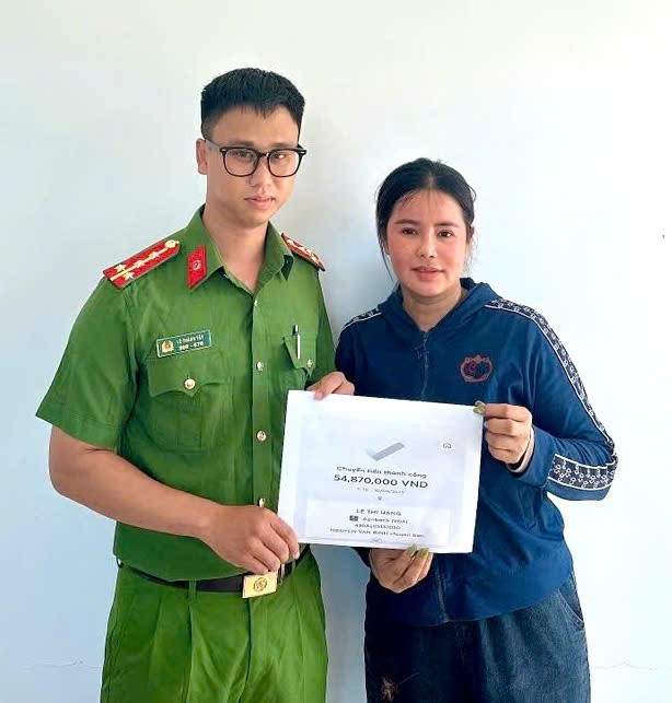 Chuyển nhầm 55 triệu đòi hoài không được, công an vào cuộc nhận được ngay